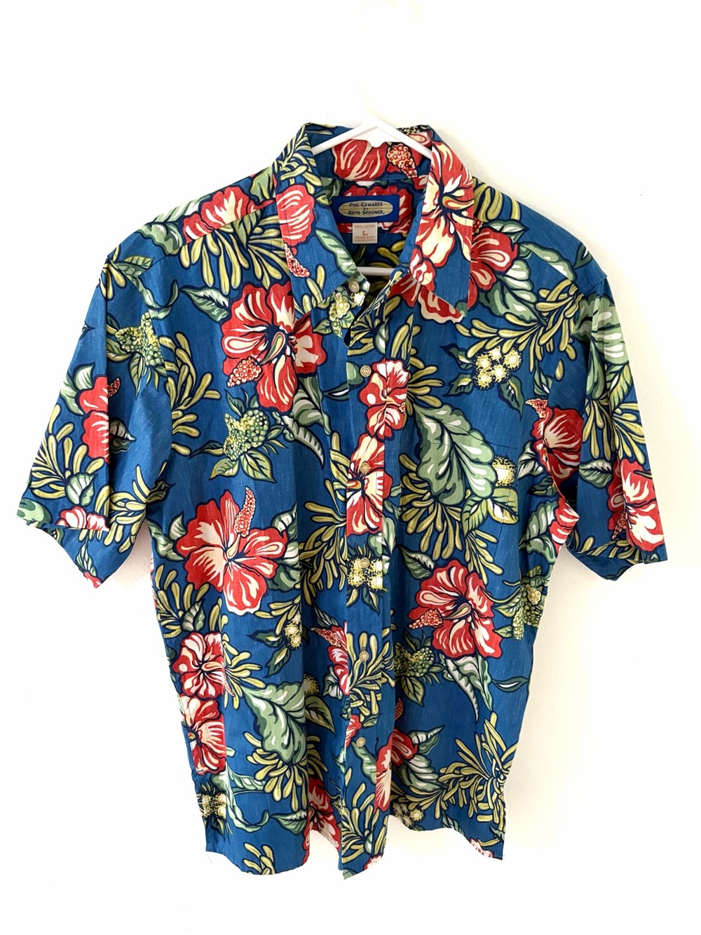 Phil Edwards by Reyn Spooner Hawaiian Short-Sleeve Shirt, Size: Large